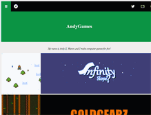 Tablet Screenshot of andygames.com